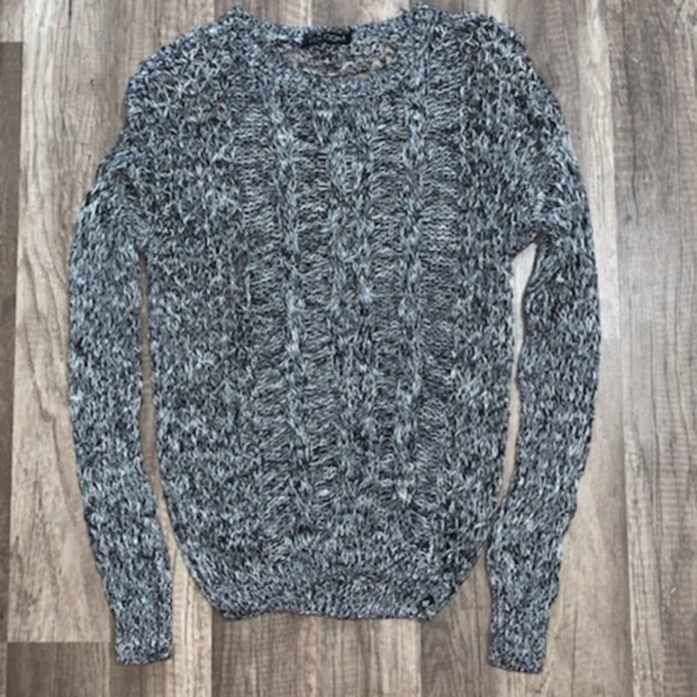 Volcom sz S Salt and Pepper Loose Knit Sweater